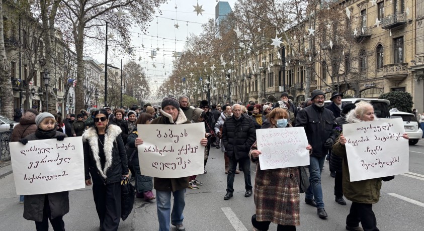 ბებია-ბაბუების საპროტესტო მსვლელობა