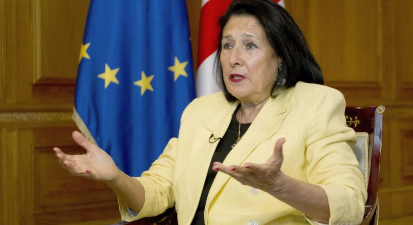 სალომე ზურაბიშვილი ევროპარლამენტში სიტყვით გამოვა