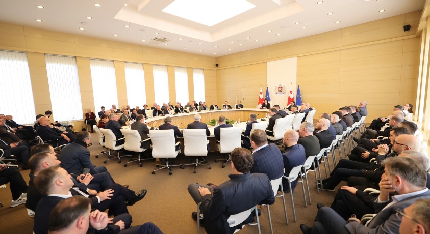 საქართველოს პრემიერ-მინისტრი ბიზნესსექტორის წარმომადგენლებს შეხვდა