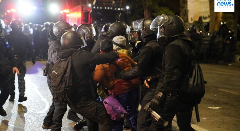 „შოკისმომგვრელია საქართველოს ხელისუფლების ძალადობის დონე მშვიდობიანი მომიტინგეების მიმართ“ – HRW