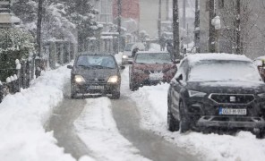 ბოსნია-ჰერცეგოვინაში ძლიერი თოვლის გამო საავტომობილო გზებზე მოძრაობა შეიზღუდა