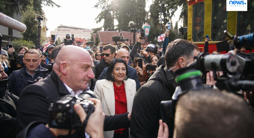 „ლეგიტიმურობა მოდის მხოლოდ ერთი წყაროდან და ეს წყარო ხართ თქვენ“, – სალომე ზურაბიშვილი