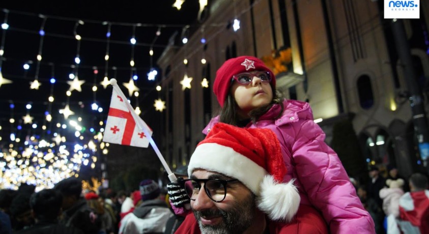 ახალი წლის ღამე რუსთაველზე