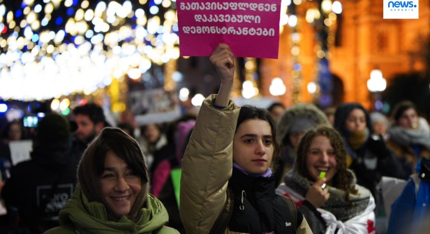 პროტესტის 37-ე დღე უცვლელი მოთხოვნებით