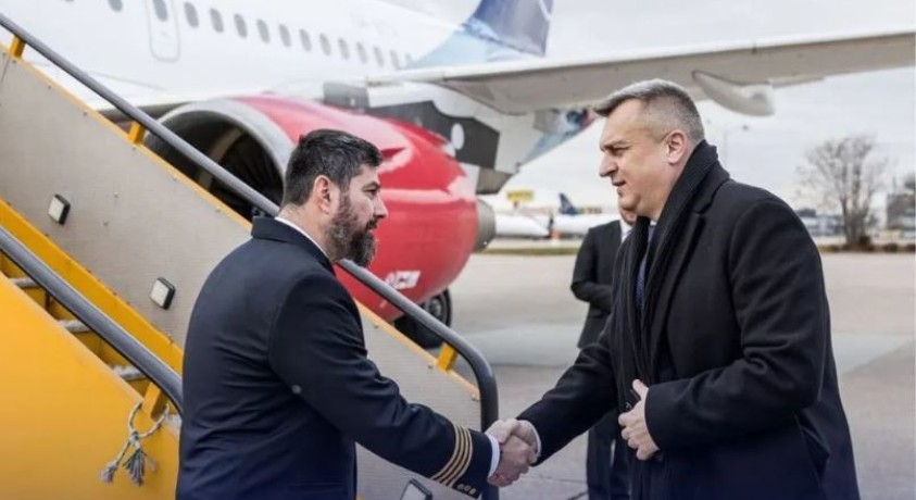 სლოვაკეთის დელეგაცია მოსკოვში ჩავიდა