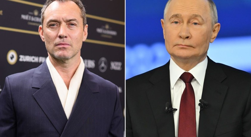 ჯუდ ლოუ ფილმში „კრემლის ჯადოქარი“ ვლადიმერ პუტინის როლს შეასრულებს