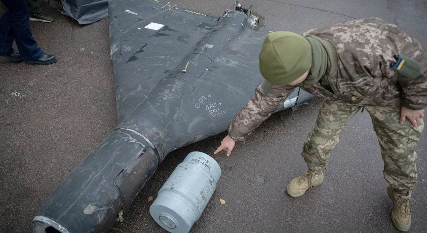 უკრაინის ცნობით, 80 რუსული დრონიდან 58 გაანეიტრალეს