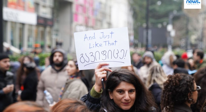 საქართველოში სამი საათის განმავლობაში საყოველთაო გაფიცვა მიმდინარეობდა