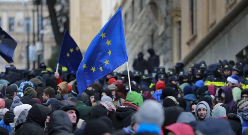 თბილისსა და რეგიონებში საპროტესტო აქციები 18 იანვარსაც გაგრძელდა