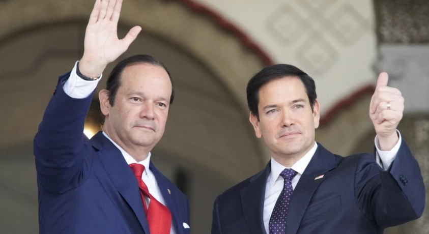 აშშ-ის სახელმწიფო მდივანი მარკო რუბიო პანამის პრეზიდენტს შეხვდა