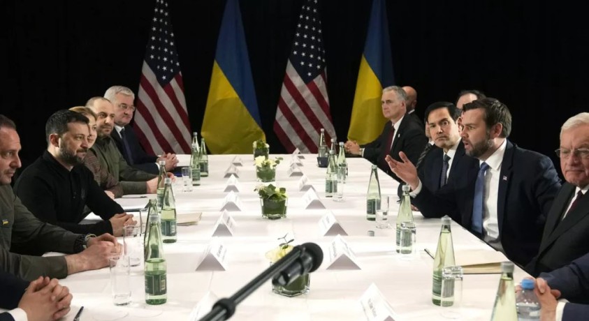 ვოლოდიმირ ზელენსკი ევროპული არმიის შექმნის აუცილებლობაზე საუბრობს