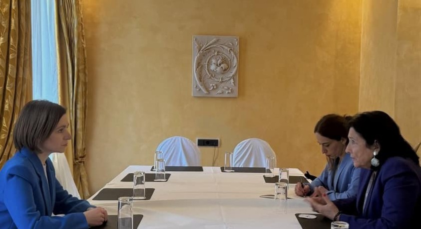 სალომე ზურაბიშვილი მიუნხენში სხვადასხვა ქვეყნის ლიდერებს ხვდება