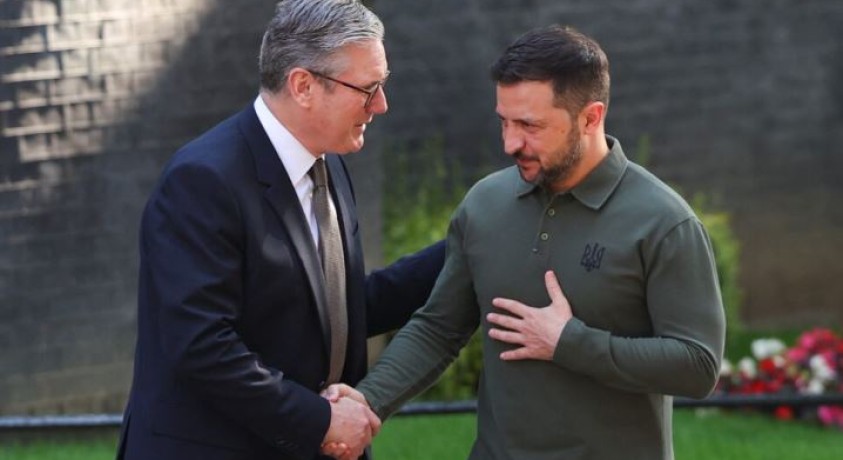 ბრიტანეთი ვაშინგტონს უკრაინაში ევროპული ჯარების განლაგების გეგმას წარუდგენს