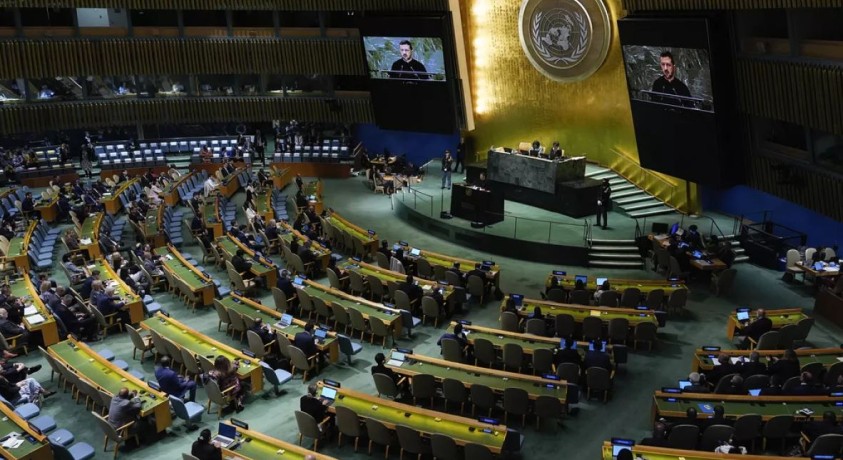 გაეროში საქართველომ მონაწილეობა არ მიიღო კენჭისყრაში, რომელიც ეხებოდა რუსეთის ომს უკრაინაში