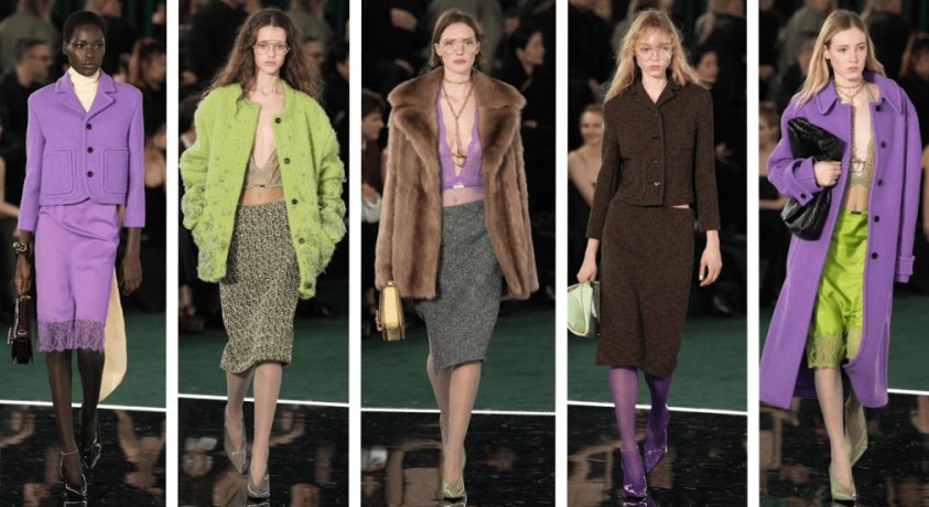 GUCCI-ს ახალი ფერი მილანის მოდის კვირეულზე