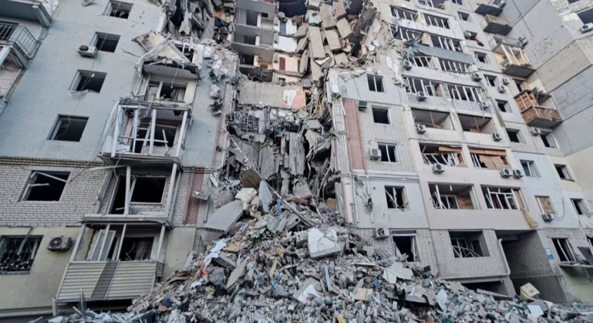 ოდესაში რუსეთის საჰაერო თავდასხმის შედეგად  ოთხი ადამიანი დაშავდა