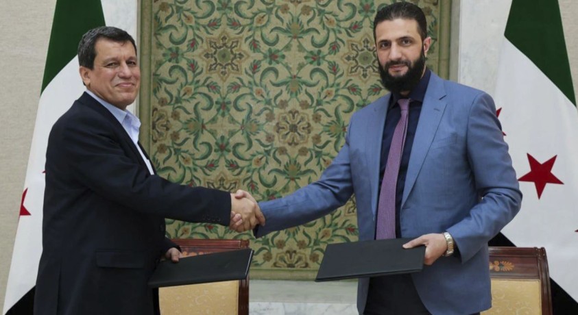 სირიელი ქურთების დაჯგუფებამ სირიის მთავრობასთან შეთანხმებას მოაწერა ხელი