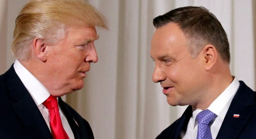 „განალაგეთ ბირთვული იარაღი პოლონეთში” – ანჯეი დუდა დონალდ ტრამპს