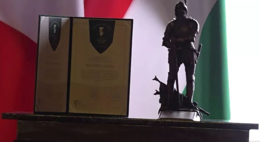 ვიქტორ ორბანმა იტალიის ვიცე-პრემიერი ღირსების ორდენით დააჯილდოვა