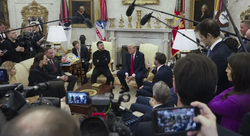 დონალდ ტრამპსა და ვოლოდიმირ ზელენსკის შორის ერთსაათიანი სატელეფონო საუბარი შედგა