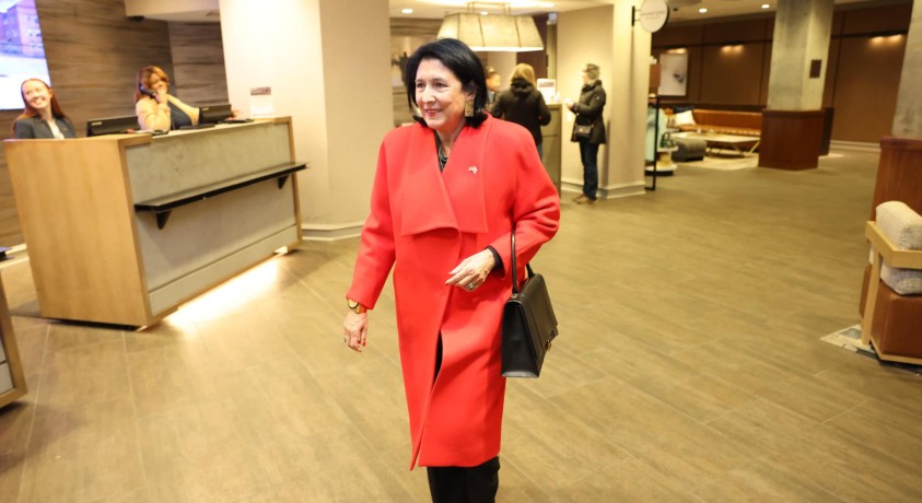 სალომე ზურაბიშვილი ბალტიის რეგიონში გაემგზავრა