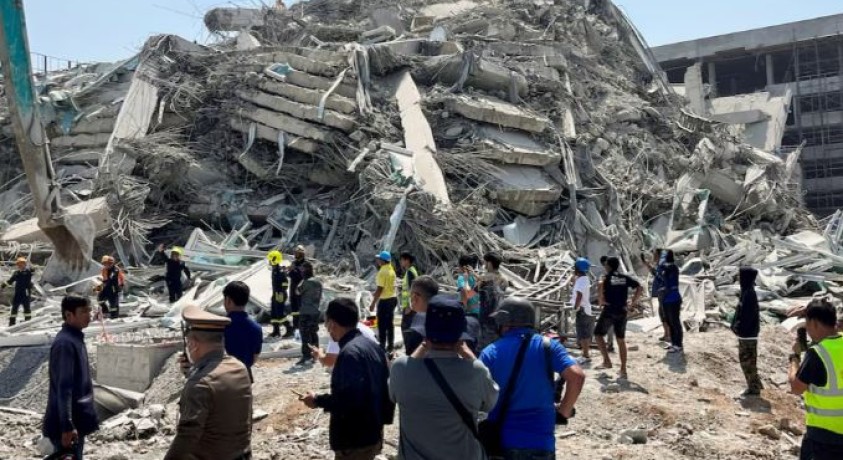 მიანმარში 7.7 მაგნიტუდის სიმძლავრის მიწისძვრას მსხვერპლი მოჰყვა