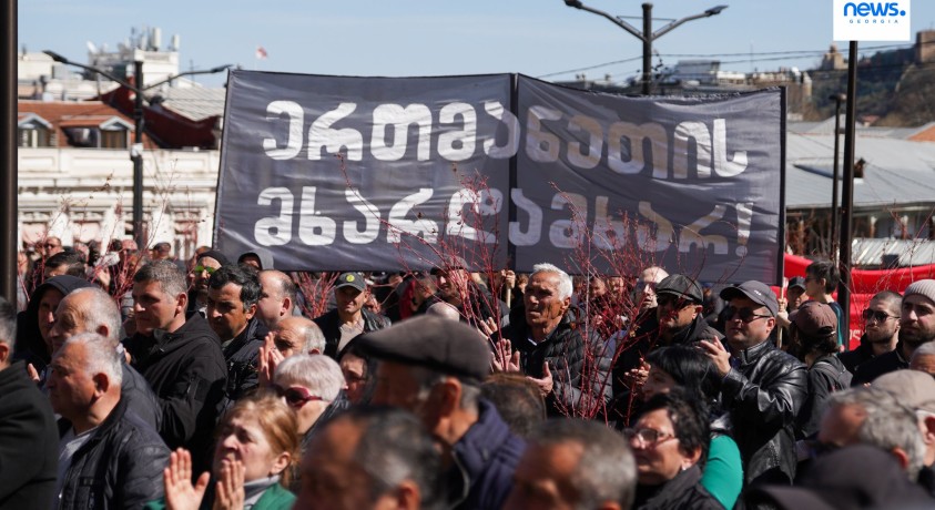 გრძელდება მაღაროელების პროტესტი თბილისსა და ჭიათურაში