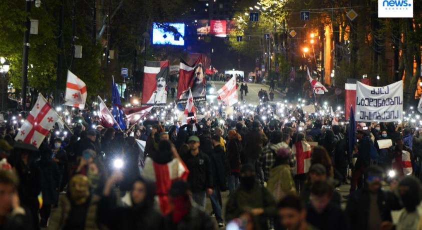 „დგება ხალხის გაზაფხული” – დემონსტრაცია, რომელიც დამოუკიდებლობის რეფერენდუმს მიეძღვნა