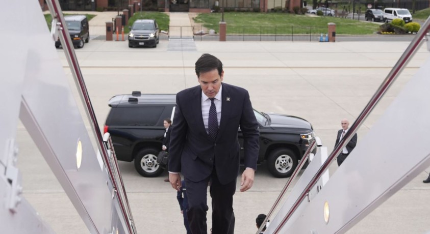 პირველად  ბრიუსელში – რუბიო მოკავშირეებს შეხვდა