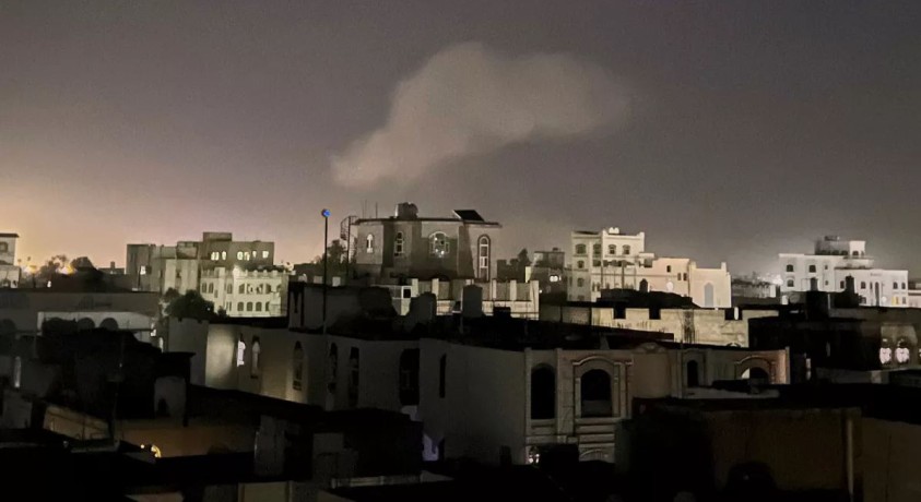 აშშ-მა იემენის დედაქალაქ სანაზე მორიგი საჰაერო იერიში მიიტანა