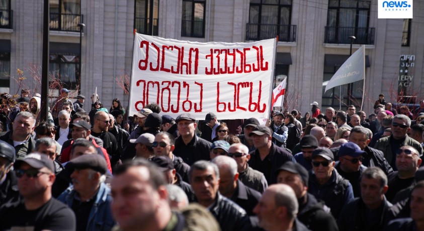 მაღაროელების პროტესტი უკვე 40 დღეა, გრძელდება