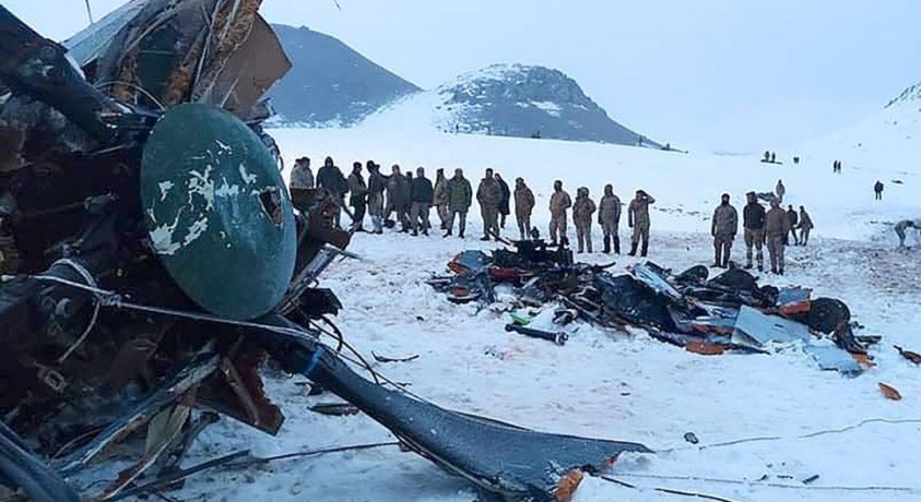 თურქეთში სამხედრო ვერტმფრენის კატასტროფას 11 ადამიანის სიცოცხლე ემსხვერპლა