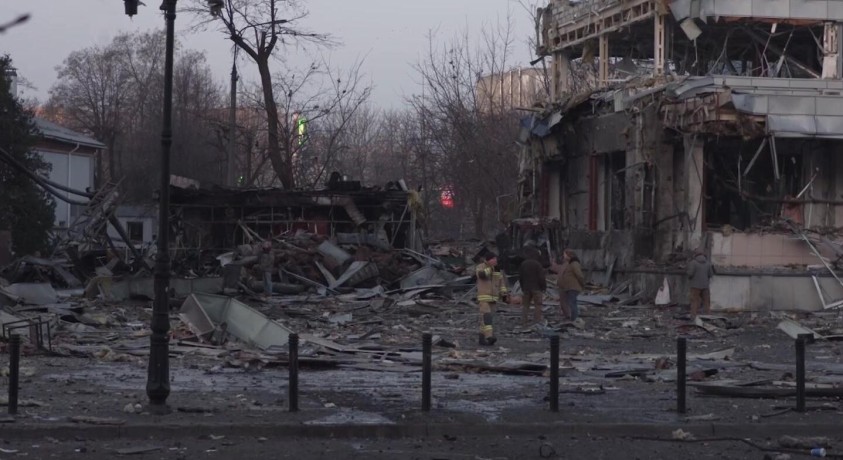 რუსმა სამხედროებმა დრონებით იერიში მიიტანეს უკრაინის რეგიონებზე