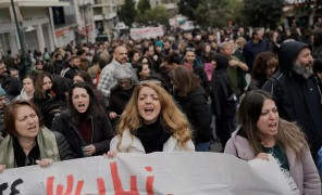 საბერძნეთში კერძო და საჯარო სექტორი 24 საათით გაიფიცა
