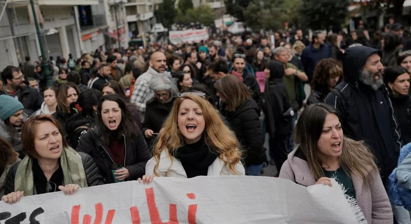 საბერძნეთში კერძო და საჯარო სექტორი 24 საათით გაიფიცა