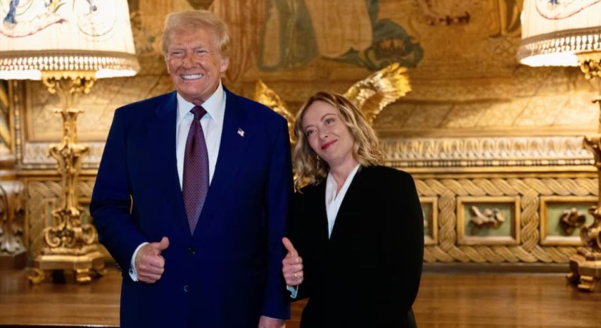 იტალიის პრემიერ-მინისტრი ჯორჯია მელონი დონალდ ტრამპს შეხვდება