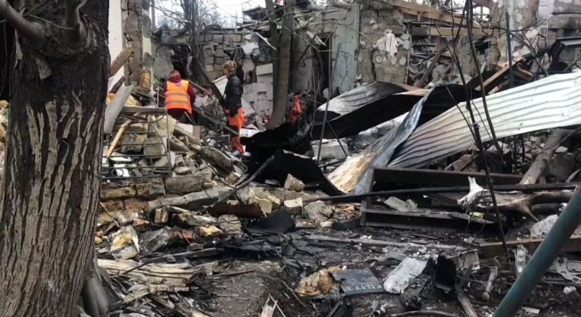 რუსულმა ძალებმა მარკ რუტეს ვიზიტიდან რამდენიმე საათში ოდესაზე მიიტანეს იერიში