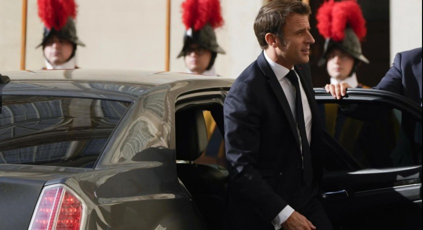 საფრანგეთის პრეზიდენტი ემანუელ მაკრონი რომის პაპ ფრანცისკეს დაკრძალვას დაესწრება