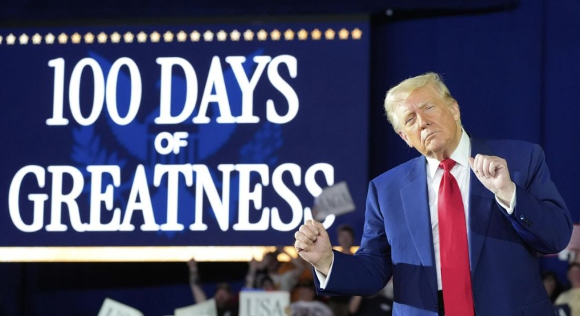 „ჯერ ყველაფერი არ გინახავთ” – დონალდ ტრამპის 100 დღე
