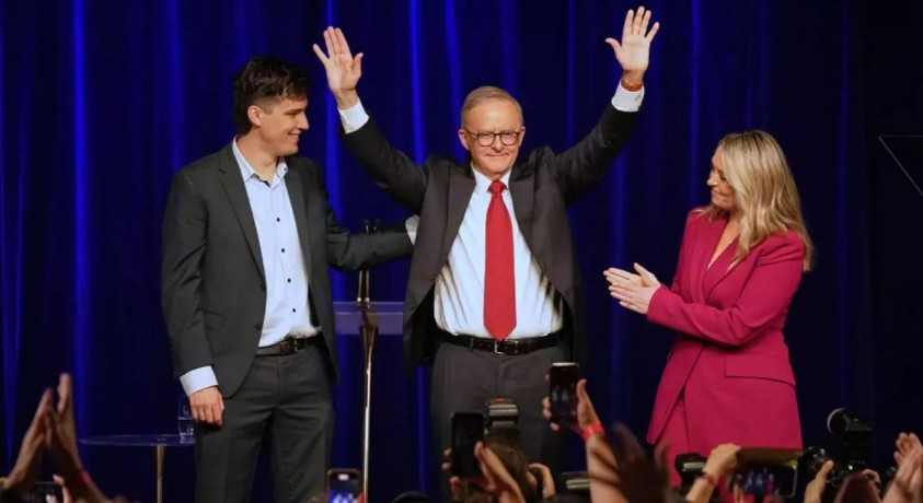 ავსტრალიის არჩევნებში მმართველმა ლეიბორისტულმა პარტიამ გაიმარჯვა