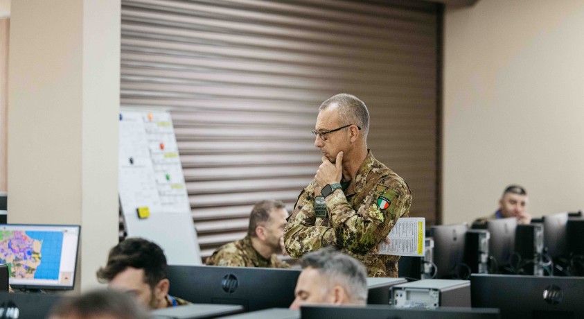ირაკლი ჩიქოვანი „ნატო-საქართველოს სწავლება 2025-ის“ მიმდინარეობას გაეცნო