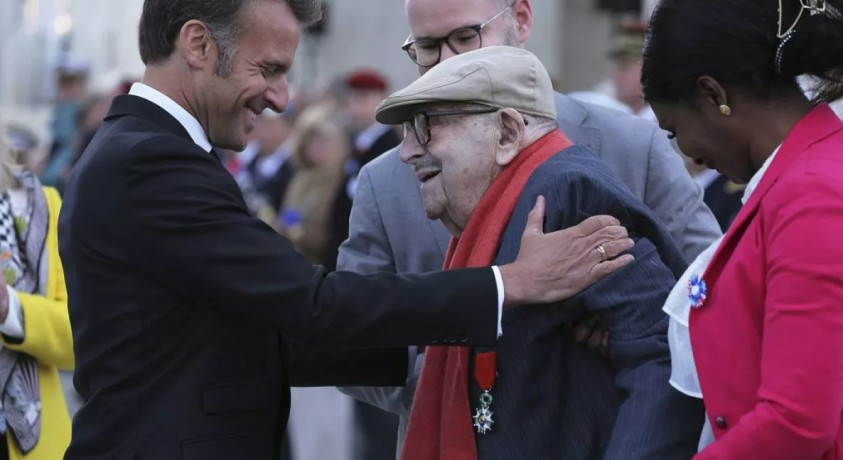 პარიზში მეორე მსოფლიო ომის დასრულების 80 წლისთავი აღნიშნეს