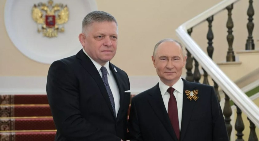 ბრატისლავაში ათასობით მომიტინგემ მოსკოვში ფიცოს ვიზიტი გააპროტესტა