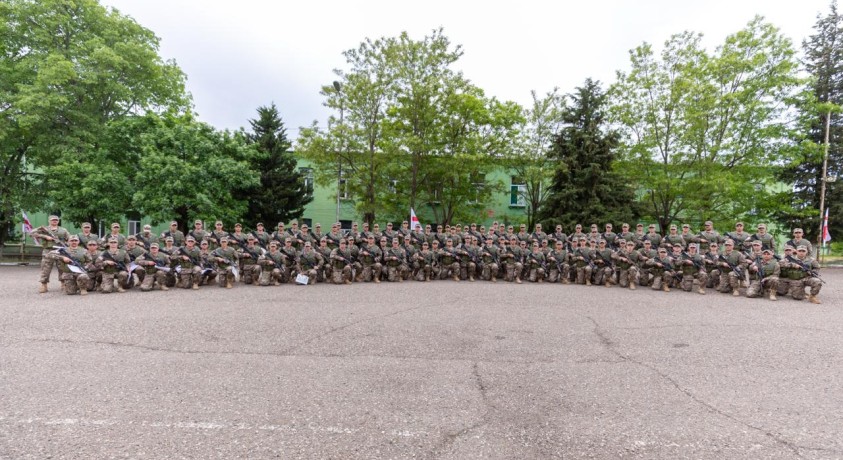 97 რეკრუტი შეიარაღებულ ძალებს შეუერთდა