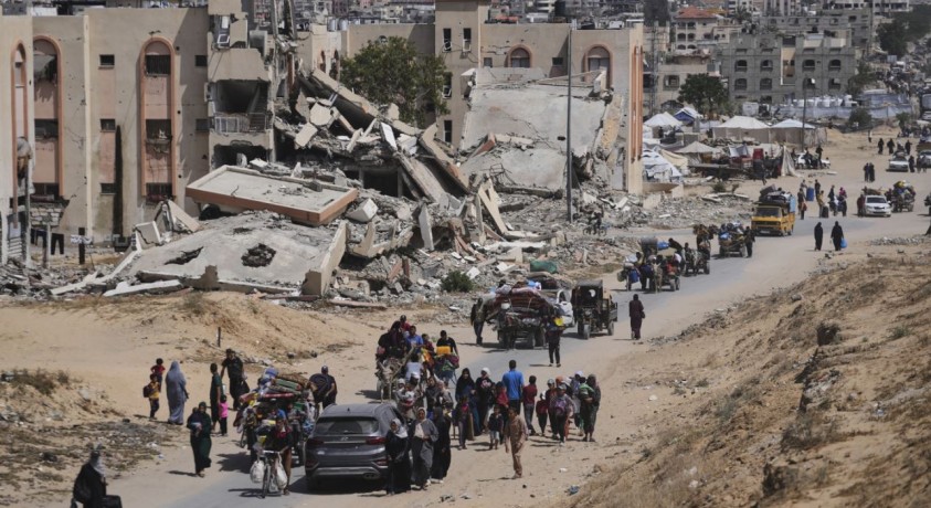 ათასობით პალესტინელმა იძულებით დატოვა ხან-იუნისი