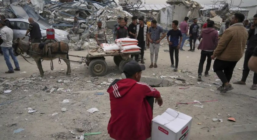 გაეროში აცხადებენ, რომ ამ დრომდე ვერ ხერხდება ღაზაში შესული დახმარების განაწილება