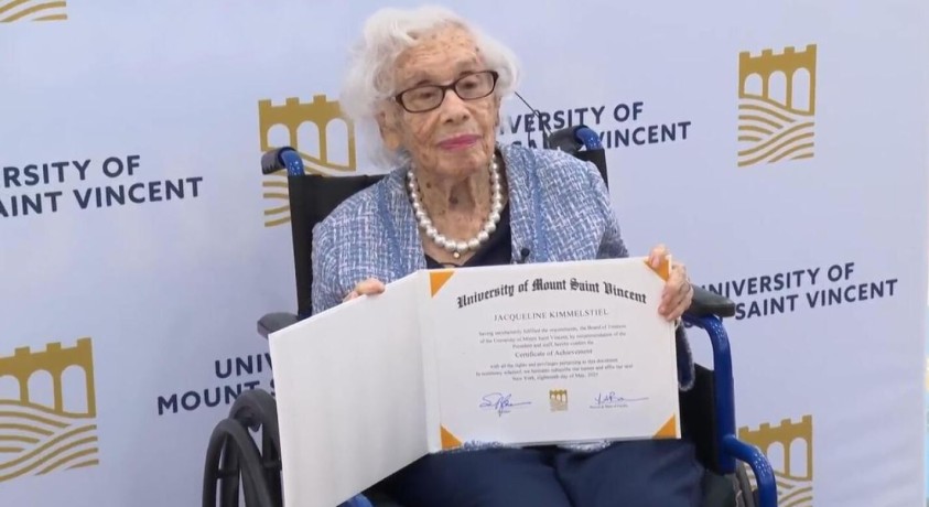 ჟაკლინ კიმელსტილი – 97 წლის სტუდენტი