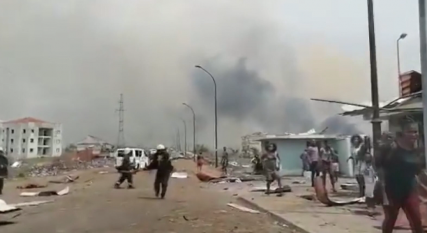 გვინეაში სამხედრო ყაზარმებში მომხდარ აფეთქებას 20 ადამიანი ემსხვერპლა