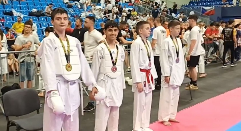 კარატეში ევროპის თასზე საქართველოს დელეგაციამ 3 მედალი მოიპოვა