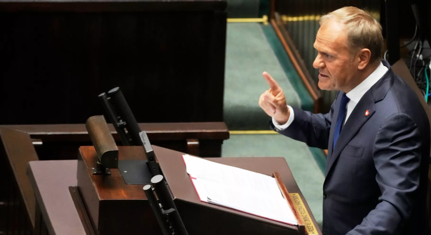 პოლონეთის სეიმმა ნდობა გამოუცხადა პრემიერ-მინისტრ დონალდ ტუსკის მთავრობას